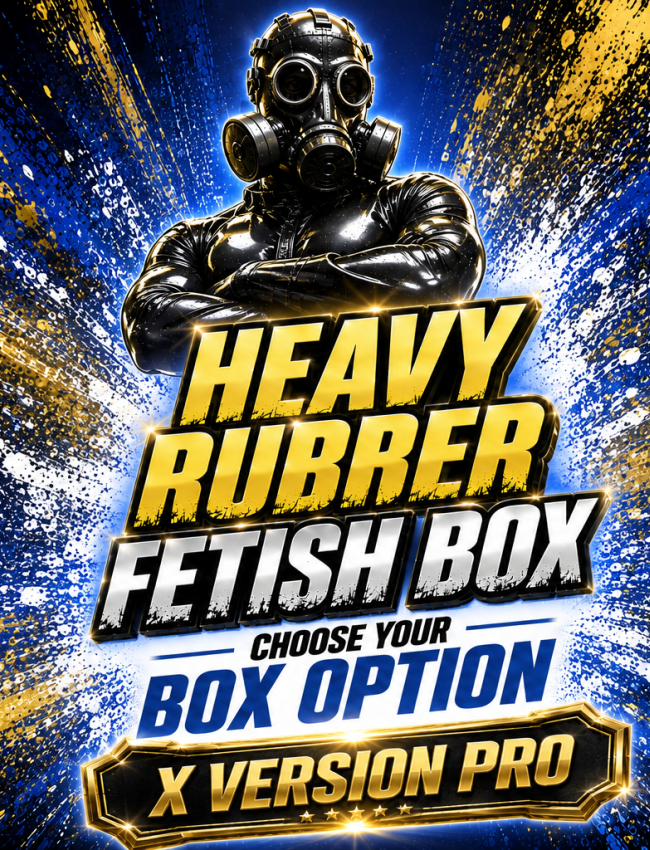 Heavy rubber FETISH BOX X-version PRO Heavy rubber FETISH BOX X-version PRO