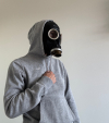 Gas mask GP5 black colour. Rubber hood, breathe play mask Gas mask GP5 black colour. Rubber hood, breathe play mask