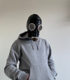 Gas mask GP5 black colour. Rubber hood, breathe play mask Gas mask GP5 black colour. Rubber hood, breathe play mask