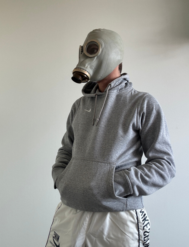 Gas mask GP5 grey colour, breathe play mask