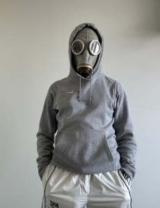 Gas mask GP5 grey colour, breathe play mask
