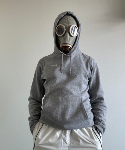 Gas mask GP5 grey colour, breathe play mask