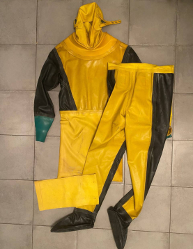 Heavy rubber scuba 2 piece dive suit