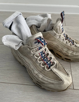 Heavy Wear Nike Trainers