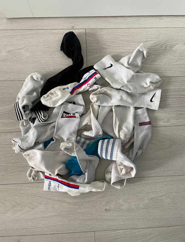 Nike mens worn socks Nike mens worn socks