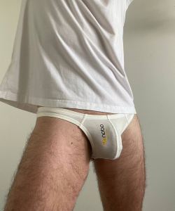 Worn mens thongs