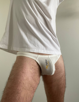 Worn mens thongs