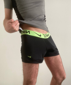 Worn mens trunks