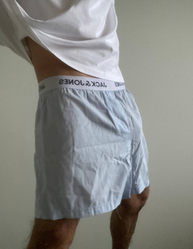 Worn mens boxers