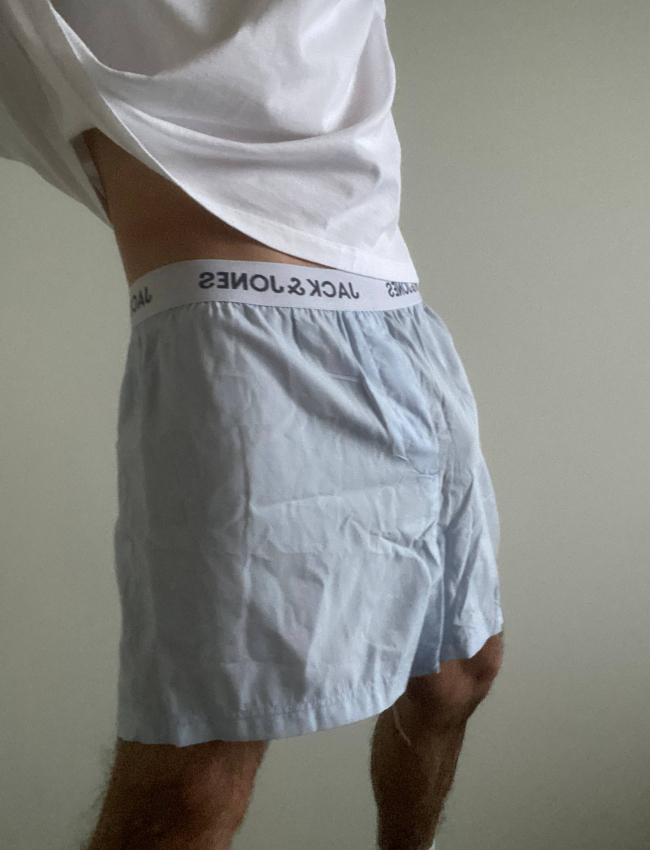 Worn mens boxers Worn mens boxers