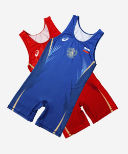 Asics wrestling singlet ALROSA (vers2)