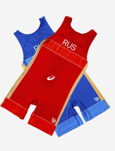 Asics wrestling singlet ALROSA (ver.3)